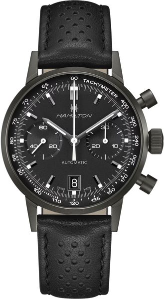 Hamilton American Classic Intra-Matic Auto Chrono All Black Edition H38446730