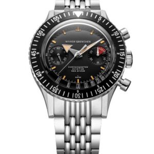 Nivada Grenchen Chronomaster Broad Arrow 41mm - Beads of Rice