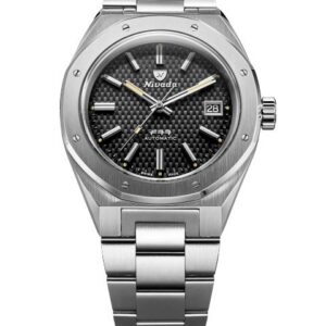 Nivada Grenchen F77 Black Date 41 mm