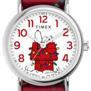 Timex Peanuts® Weekender Holiday TW2W808006B