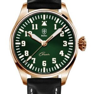 Biatec Corsair Vintage 04 - Černý kožený řemínek