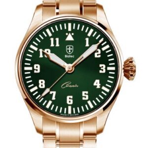 Biatec Corsair Vintage 04 - Kovový náramek s pozlacením