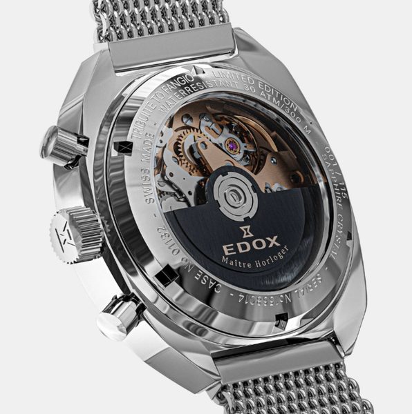 EDOX Sportsman Chronograph Automatic Fangio Limited Edition 01132-3BU-BUGN - Obrázek 3