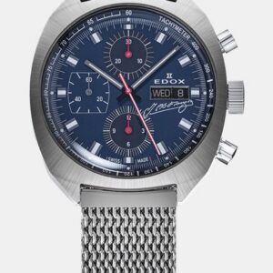 EDOX Sportsman Chronograph Automatic Fangio Limited Edition 01132-3BU-BUGN