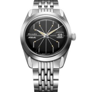 Nivada Grenchen Antarctic Spider Black 38 mm - Beads of Rice