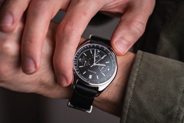 Bulova 96A225 Lunar Pilot Chronograph Watch - Obrázek 3