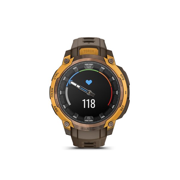 Garmin Instinct® Crossover AMOLED Bronze/Sunburst 010-03398-01 - Obrázek 3