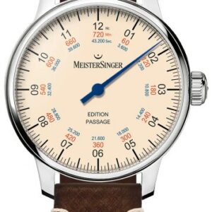 MeisterSinger Edition Passage ED-PASSAGE - Tmavě hnědý kožený řemínek