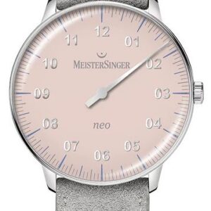 MeisterSinger Neo Special S-NES921S - Šedý kožený řemínek