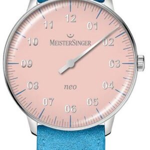 MeisterSinger Neo Special S-NES921S - Světle modrý kožený řemínek