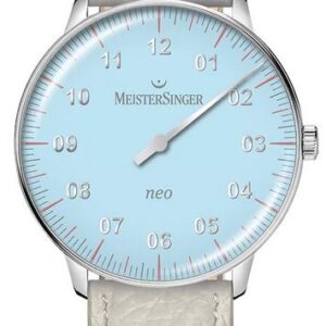 MeisterSinger Neo Special S-NES924S - Bílý kožený řemínek