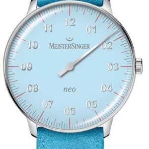 MeisterSinger Neo Special S-NES924S - Světle modrý kožený řemínek