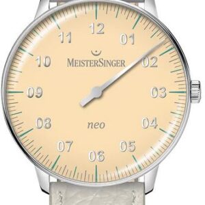 MeisterSinger Neo Special S-NES935S - Bílý kožený řemínek