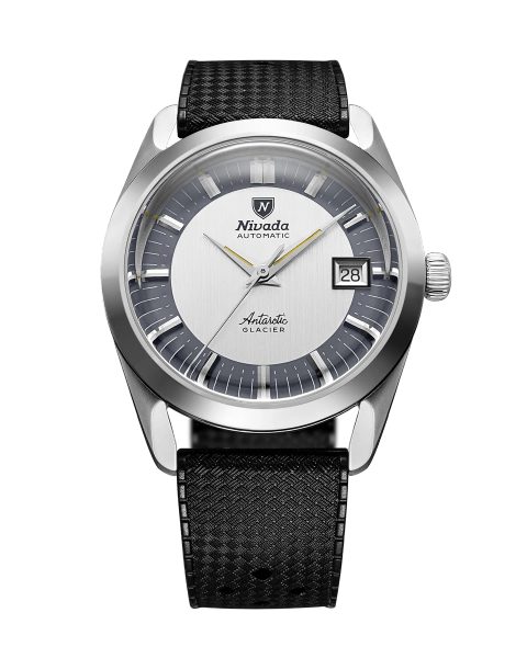 Nivada Grenchen Antarctic Glacier 38 mm - Rubber tropic - Obrázek 3