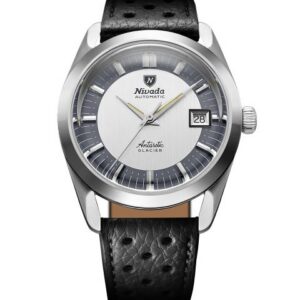 Nivada Grenchen Antarctic Glacier 38 mm - Black Racing Strap