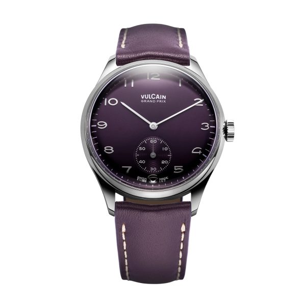 Vulcain Grand Prix - Small Second Purple - Purple Leather