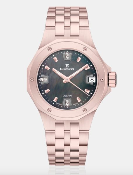 EDOX Delfin The Original Diver Date Lady 53100-37RM-NANRND