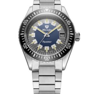 Nivada Grenchen Aquamar Vintage - Flat Link Bracelet