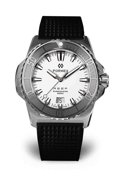 5 Automatic Chronometer White Dial