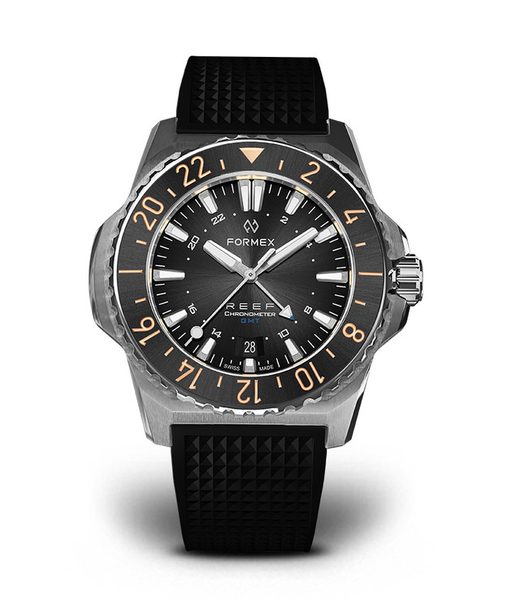 Formex Reef GMT Automatic Chronometer Black Dial with Blue GMT - Obrázek 2