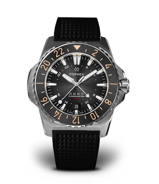 Formex Reef GMT Automatic Chronometer Black Dial with Red GMT - Obrázek 2