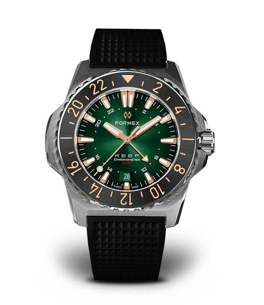 Formex Reef GMT Automatic Chronometer Green Dial with Rose Gold - Obrázek 3