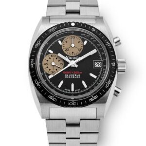 Nivada Grenchen Autochron White Automatic - Chronosport Bracelet