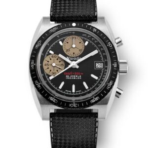 Nivada Grenchen Autochron White Automatic - Rubber Tropic