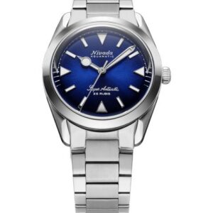 Nivada Grenchen Super Antarctic Blue - Bracelet Flat Link