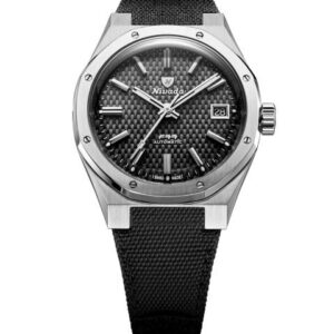 Nivada Grenchen F77 SST Black MK2 Date - 38 mm - Velcro Strap