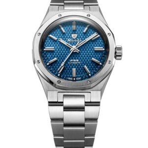 Nivada Grenchen F77 SST Blue MK2 - 38 mm - Stainless Steel Bracelet
