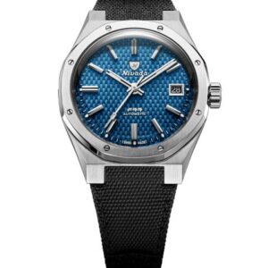 Nivada Grenchen F77 SST Blue MK2 Date - 38 mm - Velcro Strap