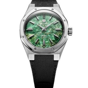 Nivada Grenchen F77 SST Green Aventurine MK2 - 38 mm - Velcro Strap