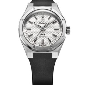 Nivada Grenchen F77 SST White MK2 - 38 mm - Velcro Strap