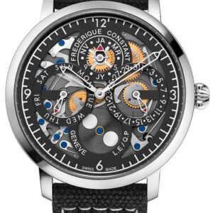 Frederique Constant Manufacture Slimline Perpetual Calendar Automatic Designed By Peter Speake Limited Edition FC-775PS4S6