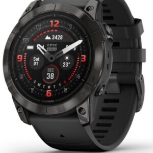 Garmin Epix™ Pro 51mm (Gen 2) Sapphire Edition Carbon Gray DLC Titanium / Black Band - 010-02804-01