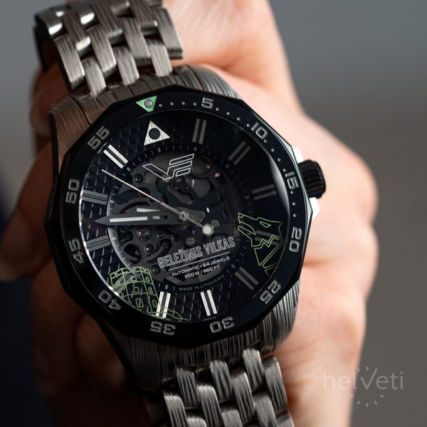 Vostok Europe Geležinis Vilkas-Iron Wolf Limitovaná edice NH72-225E764 - Obrázek 2