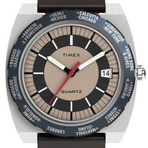 Timex Q Vintage 1972 World Time Reissue TW2Y31300UK