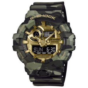 Casio G-Shock GA-700CMG-3AER Camo and Gold