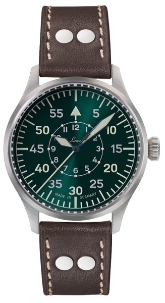 Laco Flieger Karlsruhe Pro Grün 37 Handwinding
