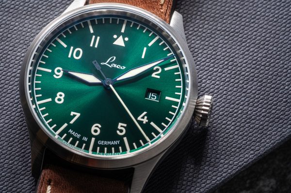 Laco Flieger Stuttgart Pro Grün 37 Automatic - Obrázek 3