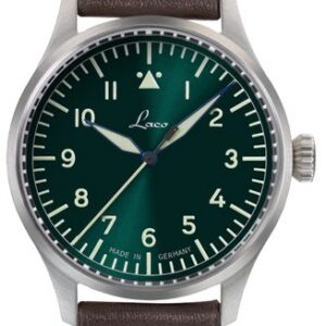 Laco Flieger Stuttgart Pro Grün 37 Handwinding