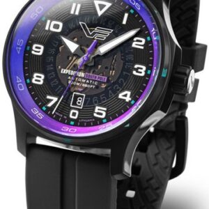 Vostok Europe Expedition South Pole Automatic Line NH35-592C760 - černý gumový řemínek
