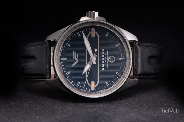 Vostok Europe Limitovaná edice Embéčka Automatic Line NH35-325A498 - hnědý kožený řemínek - Obrázek 2