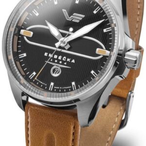Vostok Europe Limitovaná edice Embéčka Automatic Line NH35-325A498 - hnědý kožený řemínek