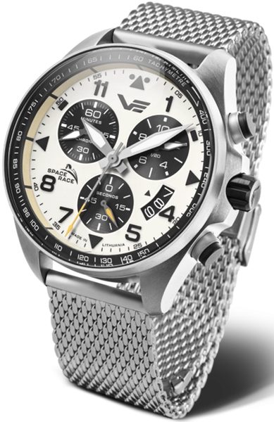 Vostok Europe Space Race Chrono Line 6S30-325A743 - ocelový náramek