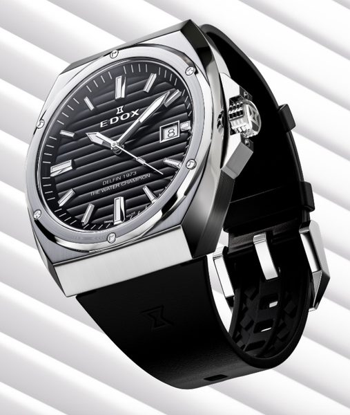EDOX Delfin The Original 1973 Date - Gents 53032-3CA-NIN - Obrázek 3