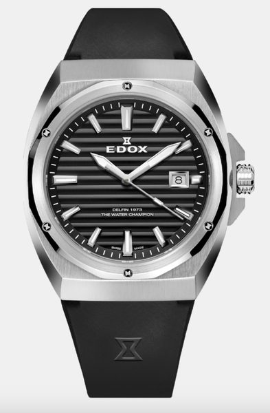 EDOX Delfin The Original 1973 Date - Gents 53032-3CA-NIN
