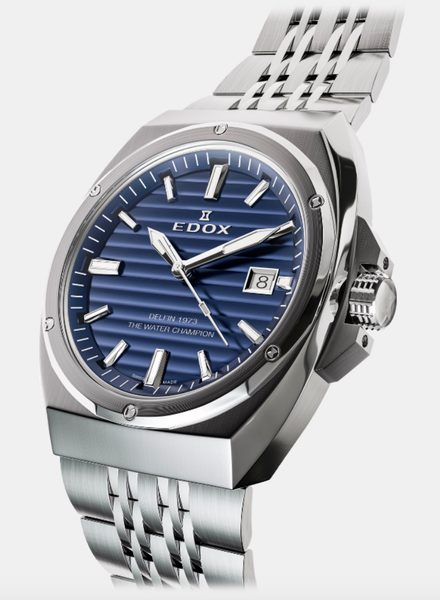 EDOX Delfin The Original 1973 Date - Gents 53032-3M-BUIN - Obrázek 2