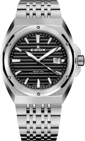 EDOX Delfin The Original 1973 Date - Gents 53032-3M-NIN